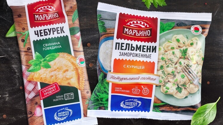 Вкусно, удобно, натурально: «Морозпродукт» и AVC вывели на рынок марку современных полуфабрикатов «Марьино»