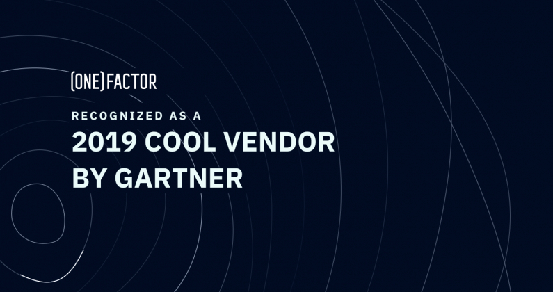 oneFactor выбран Gartner Cool Vendor