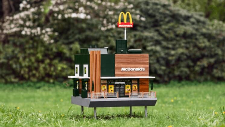Крошечные шведские McDonalds привлекают внимание к уменьшению поголовья пчел в мире