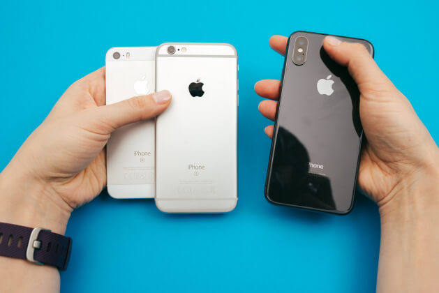 Продажи iPhone в России сократились в полтора раза