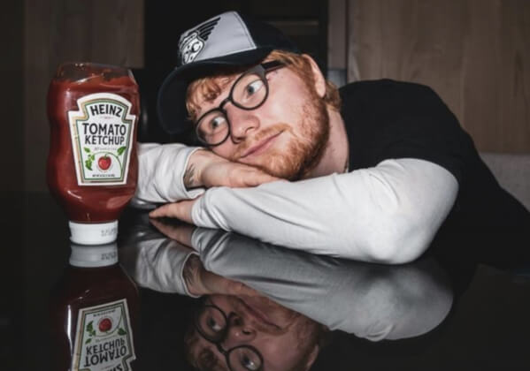 Коллаборация дня: Эд Ширан и Heinz выпустили «Эдчуп»