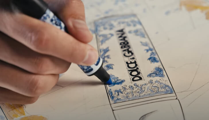 Dolce &amp; Gabbana представил брендированные фломастеры