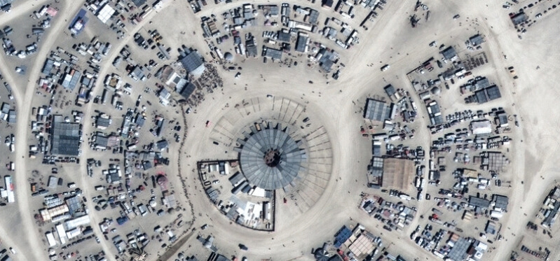 В пустыне Блэк-Рок прошёл очередной фестиваль Burning Man
