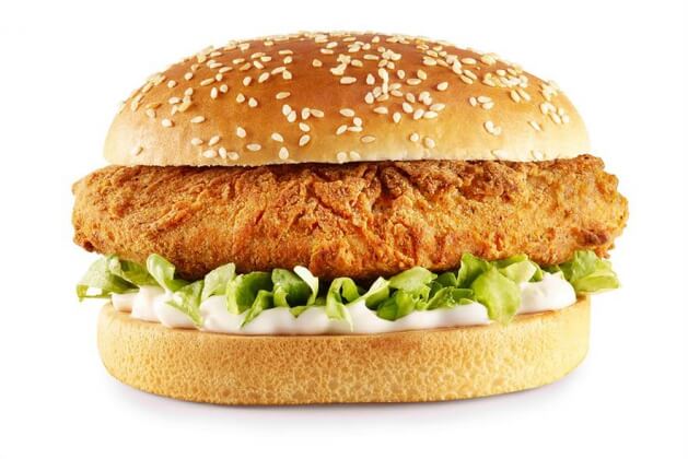 KFC создал бургер для любопытных вегетарианцев