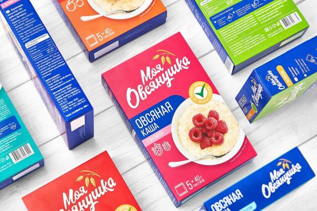 «Моя овсянушка»: Fabula Branding разработало айдентику линейки каш «Увелка»