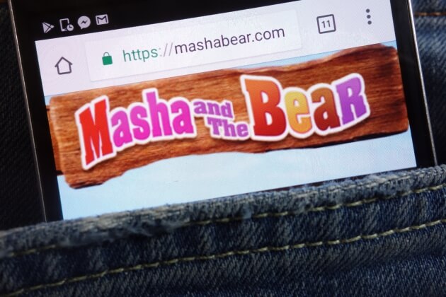 Малышам Великобритании покажут мультфильм «Маша и Медведь»