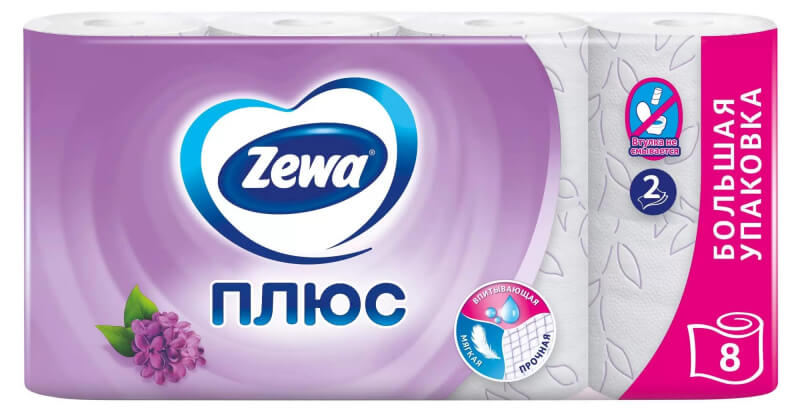 Туалетная бумага Zewa станет Zemma (обновлено)