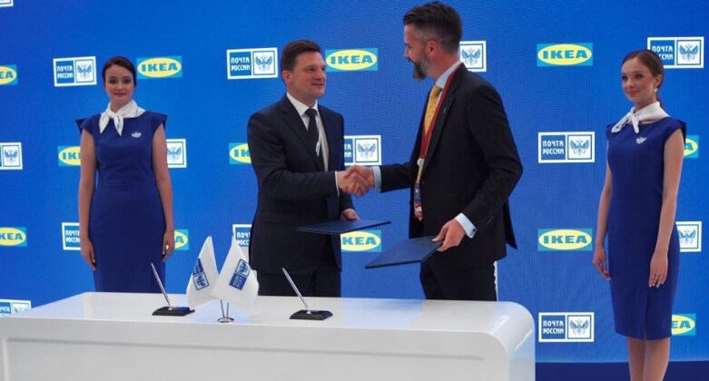 IKEA и «Почта России» договорились о доставке товаров в регионы