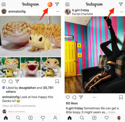 Instagram убрал кнопку IGTV с главной страницы