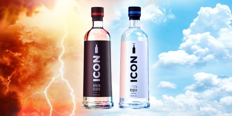 Водка ICON: создание бренда для нового поколения потребителей