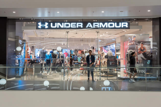 Магазины бренда Under Armour закроются в России