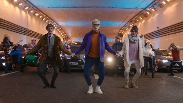 «Беру» и BBDO Moscow «заперли» Александра Гудкова в пробке, чтобы показать преимущества онлайн-покупок
